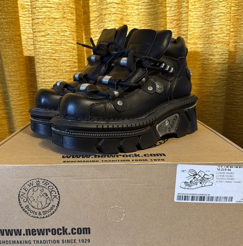New rock boots - m-215-s6, unisex