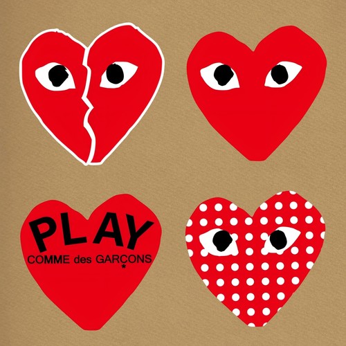 Comme des garcons autocollants - comme,