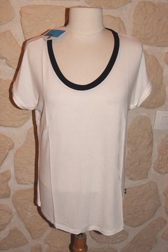 Tee shirt blanc noir - et,