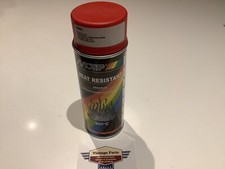 peinture rouge haute température aérosol 400 ml MOTIP 04040