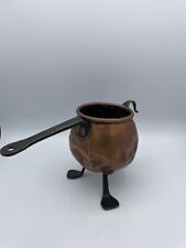 Pot seau à colle en cuivre , bain-marie