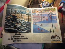 Ancienne Publicité Moto Honda