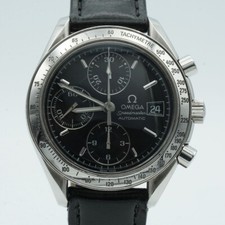 Omega Speedmaster Date Hommes 1750.043 Automatique 39Mm Beau Acier Noir OM303