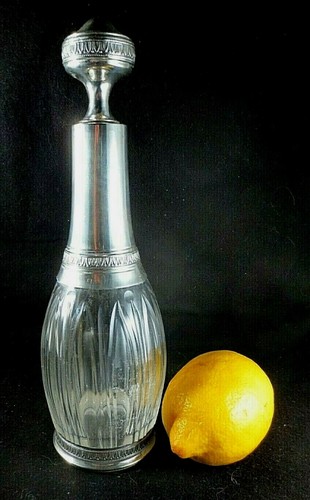 Carafe flacon argent - carafe, /