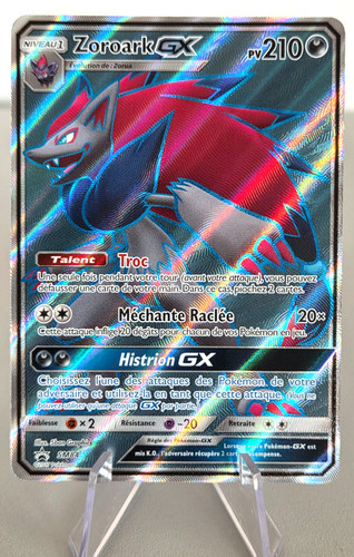 Carte pokémon zoroark sm84 - gx,