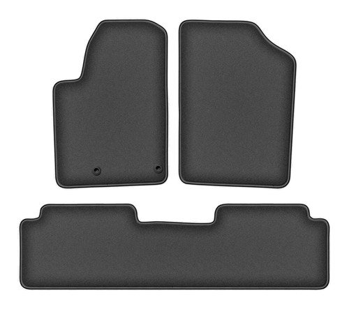 Jeu tapis velours graphite - tapis,