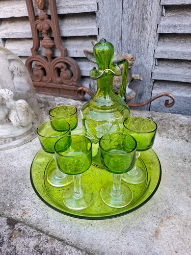 Ancien service liqueur - service,