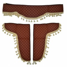 Marron Eco Cuir Décoration