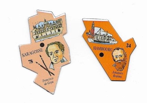 Lot magnets carte - magnets, d'