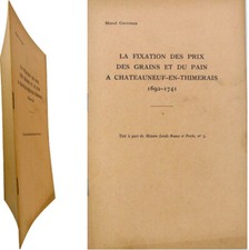 Fixation prix des grains - , et