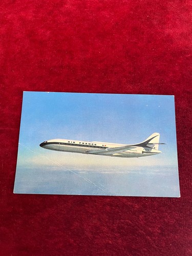 Cpa avion n128 caravelle air - cpa,