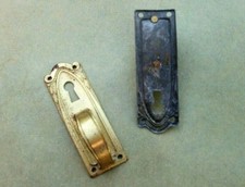 Ancienne paire d'entrées de