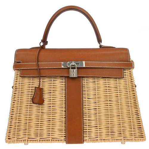 Hermes fauve barenia - fauve, kelly