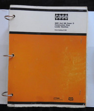 1980s CASE 580D Ck Super D Tracteur Chargeur Tractopelle Pièces Catalogue Manuel