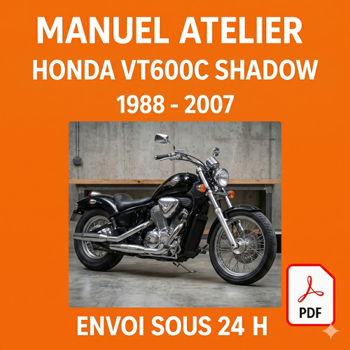 Manuel atelier honda vt600c - manuel,