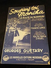"Partition Souviens toi Monika