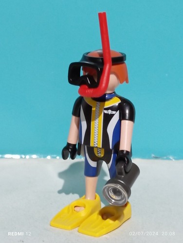 Playmobil figurine plongeur - playmobil,
