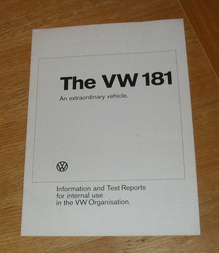 Volkswagen 181 internal - volkswagen,