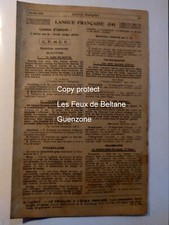 Fascicule ecole primaire 1939