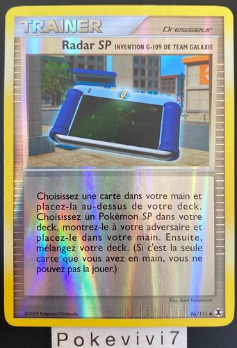 Carte pokemon radar 111 - carte, 96/111