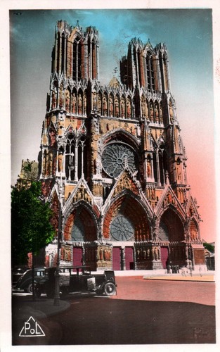 Carte postale reims marne - -,