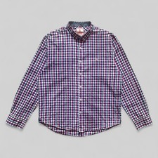 Chemise décontractée boutonnée en coton à carreaux Baracuta pour homme - tail...