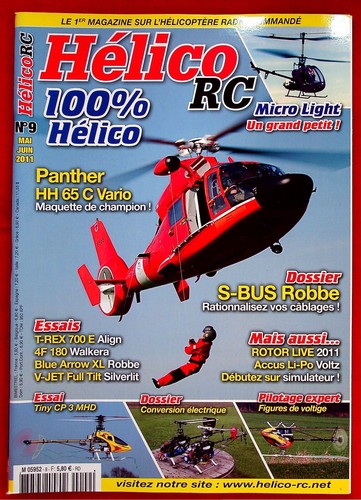 Maquettisme helico n 9 - rc,
