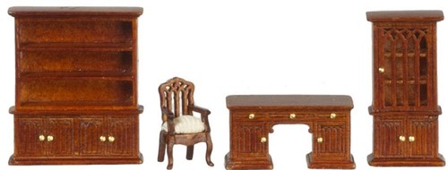 Set bureau maison poupée - bureau, de