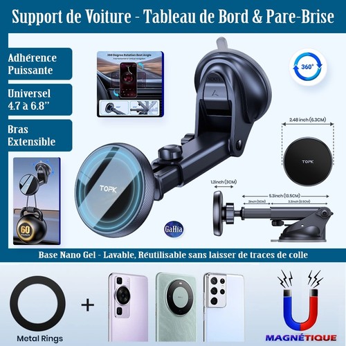 Support téléphone pour - de,