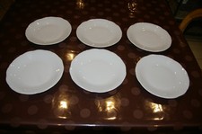 Lot de 6 assiettes plates en