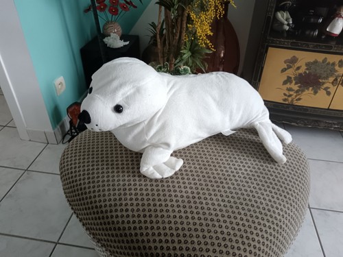 Grand phoque polaire peluche - grand,