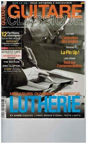 Revue guitare classique 22 - classique, n°
