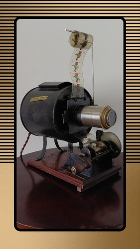 Ancien jouet projecteur - ancien, jacko