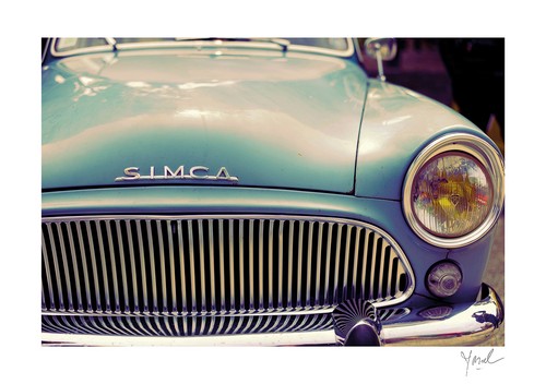 Photo roulée 50x70cm simca - roulée,