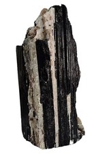 Tourmaline noire en quartz avec mica 1,04 kg naturel
