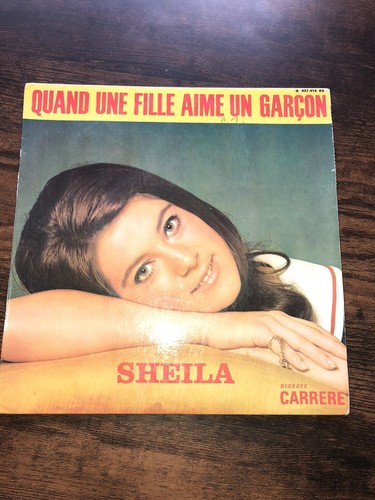 Disque vinyle tours sheila - disque,