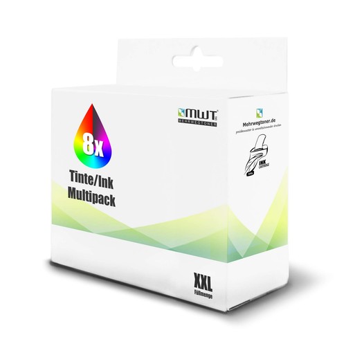 Cartouches encre - 8x, d’encre