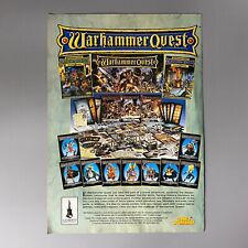 Warhammer Quest Le Vieux Monde Games Workshop Citadel Vintage Rétro Annonce