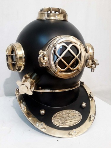 Casque plongée laiton - de, en