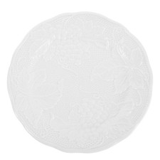  Assiettes Plates Blanches