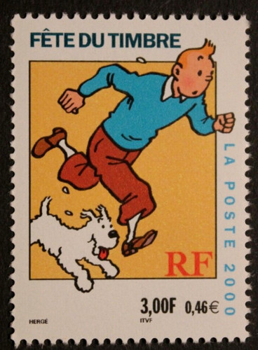 Timbre france fête - -,