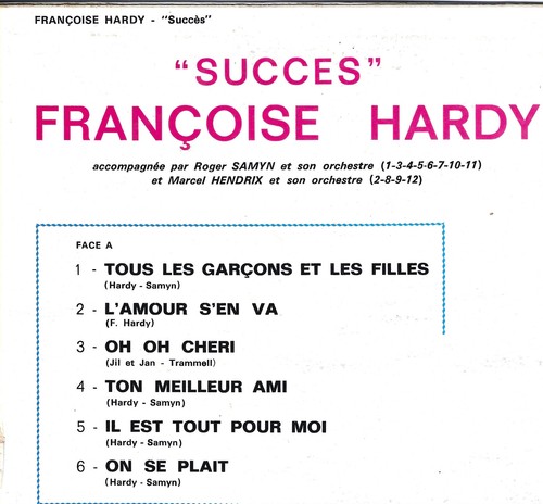 Françoise hardy succès - françoise,