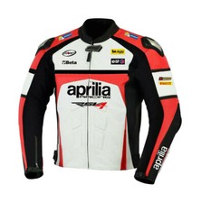 Aprilia Veste Motard en Cuir
