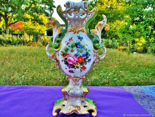 Vase ancien vieux paris - ancien,