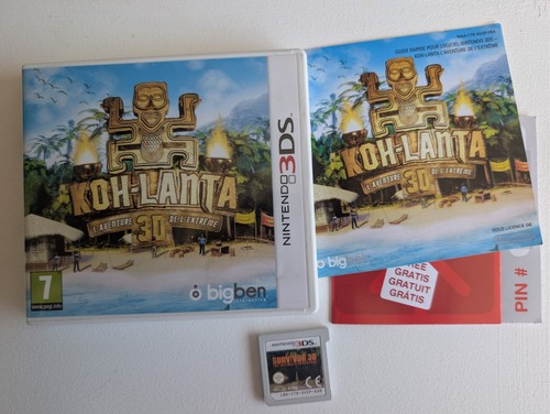 Nintendo 3ds koh lanta - 3ds,