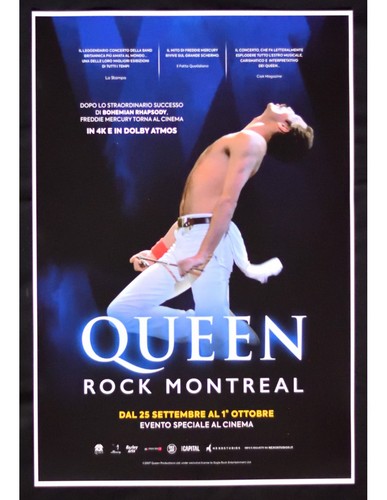 Affiche queen rock montreal - affiche,
