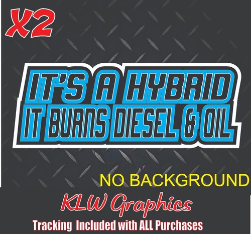 Hybrid burns decal - hybrid,