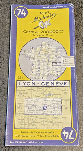 Carte michelin lyon - michelin,