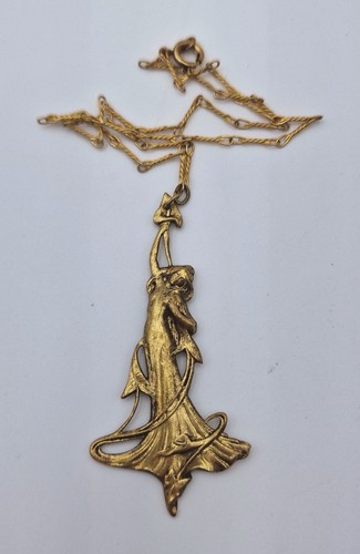 Pendentif rétro métal - pendentif,
