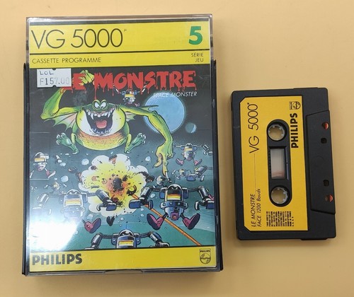 Jeu cassette philips 5000 - vg,